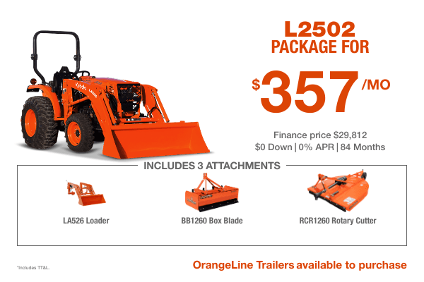 L2502 Tractor Package