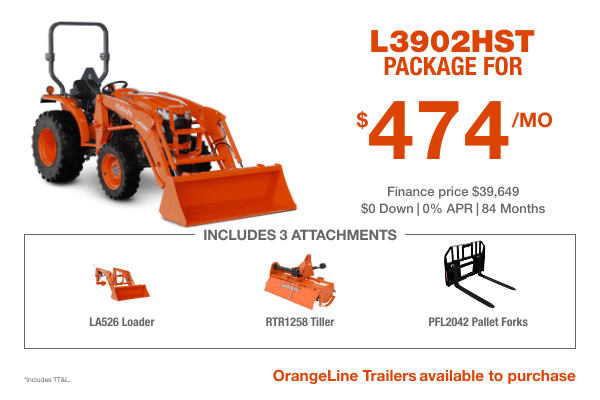 L3902HST Tractor Package